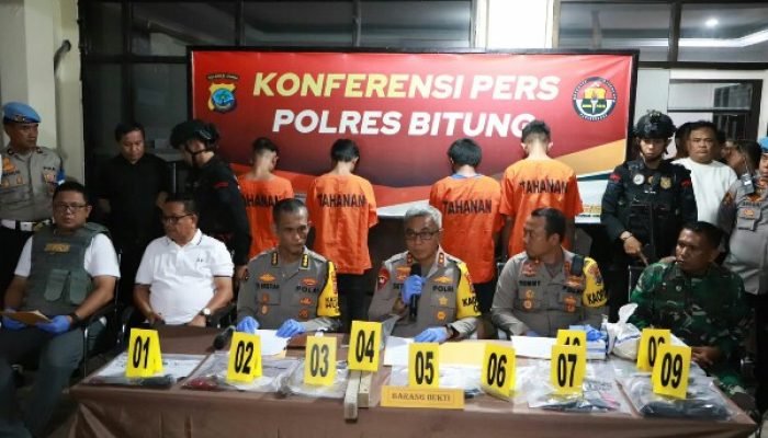 Kapolda Sulut Pastikan Kota Bitung Sudah Kondusif