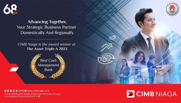 CIMB Niaga Dinobatkan sebagai Penyedia Layanan Manajemen Kas Terbaik di Indonesia