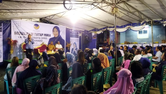 Sri Nanda Lamadau Terharu dengan Antusiasme Warga Mahawu