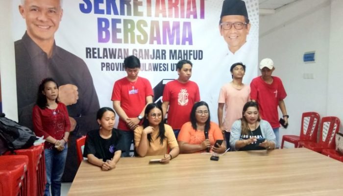 Dukungan Mengalir untuk Ganjar-Mahfud dari Sulawesi Utara