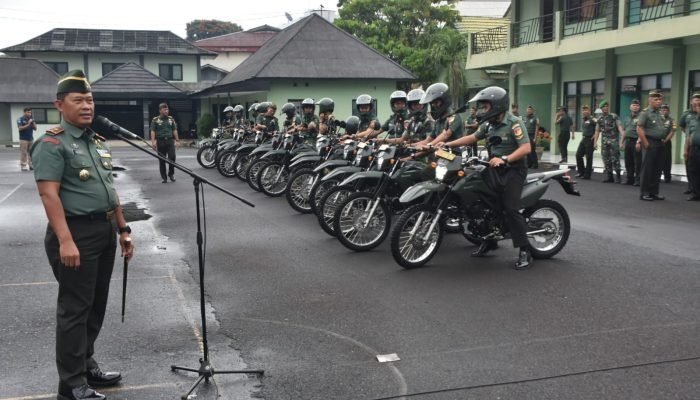 Danrem Serahkan Kendaraan Dinas untuk Prajurit Korem 131/Santiago