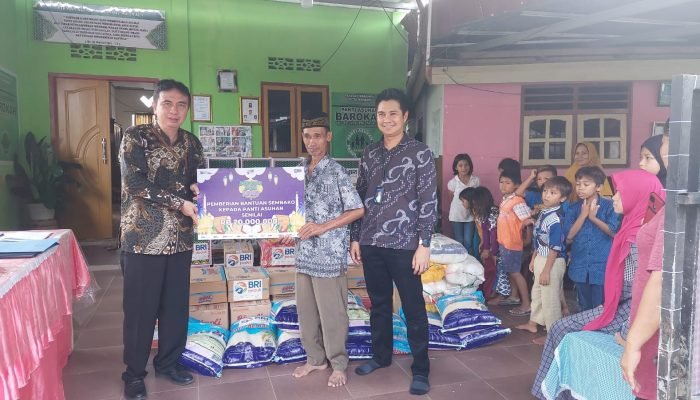 BRI Manado Berikan Bantuan untuk Panti Asuhan hingga Bagikan Ribuan Sembako