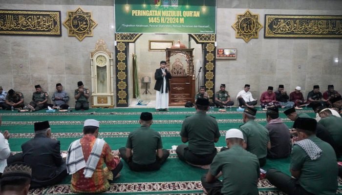 Kodam XIII/Mdk Gelar Peringatan Nuzulul Quran 1445 H