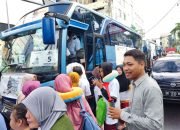 Pegadaian Manado Lepas 200 Peserta Mudik Gratis
