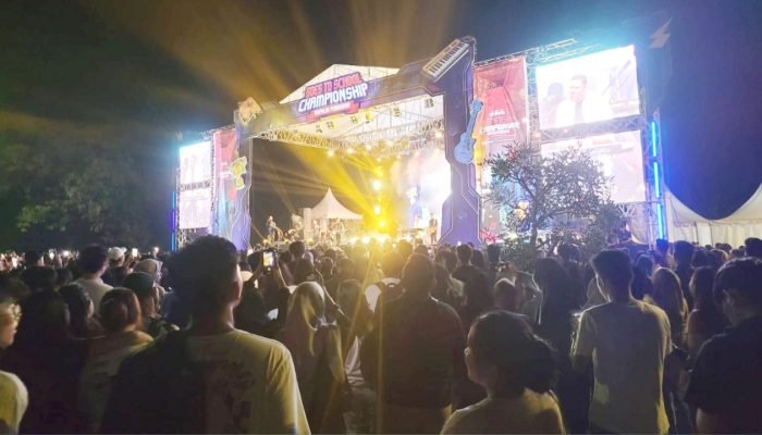 Andmesh Kamaleng Pukau Penonton di Penutupan GTSC Mapalus Pendidikan