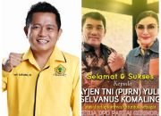 Yopi Saraung Beri Selamat, Yulius Stevanus Komaling Terpilih Sebagai Ketua DPD Gerindra Sulut
