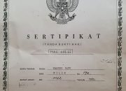 SERTIFIKAT RUMAH HILANG