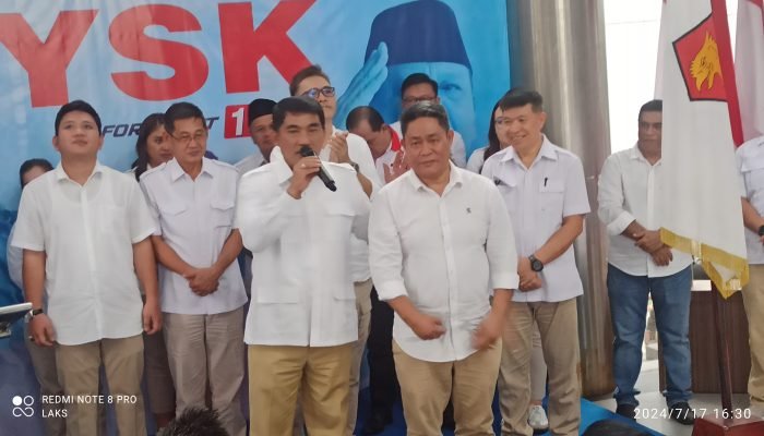 SAH!! BenPar Ditunjuk Ketua DPD Gerindra Sulut untuk Calon Walikota Manado