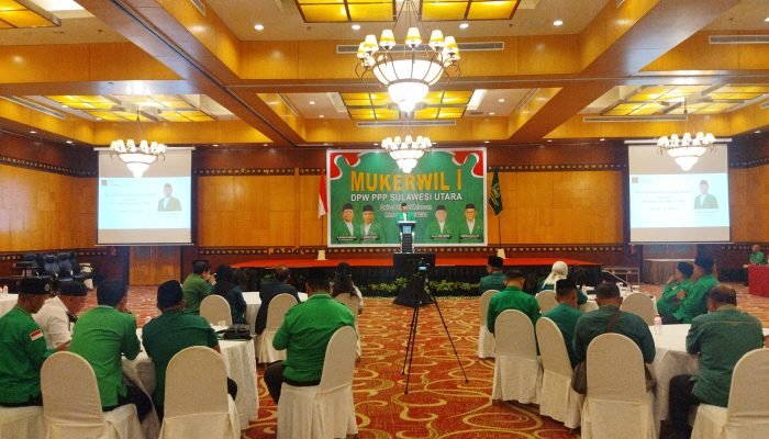 Buka Mukerwil I PPP Sulut, Mardiono: Tetap Solid dan Semangat Hadapi Pilkada 2024