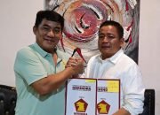 Resmi!! Irwan Hasan Terima 2 SK, Calon Bupati dan Ketua DPC Gerindra Talaud