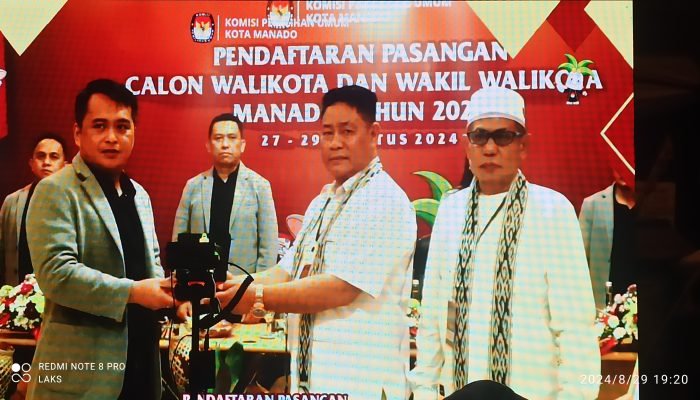 Benny Parasan-Bobby Daud Paslon Utusan Prabowo Dengan Simbol Kerukunan Umat Beragama di Manado