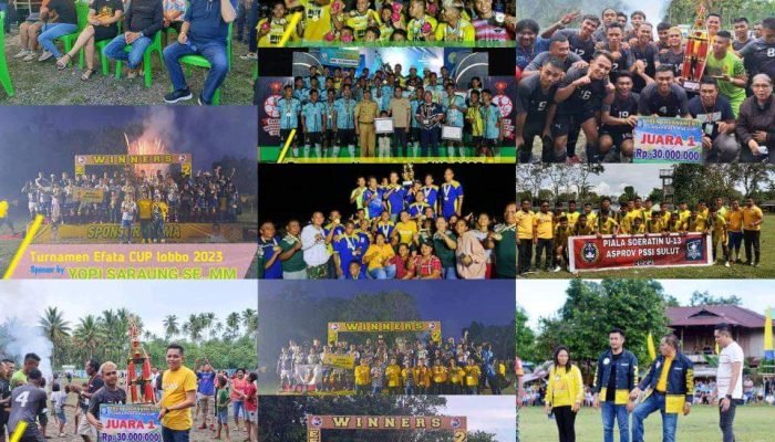 Selain Layak Jadi Bupati Talaud, Yopi Saraung Juga Pantas Pimpin PSSI Sulut
