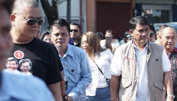 YSK Sambangi Pasar Bersehati, Louis Schramm :Ini Harapan Baru Pedagang