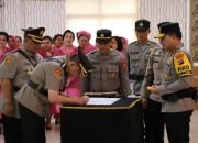 Kapolda Sulut Pimpin Sertijab PJU dan Kapolres Baru