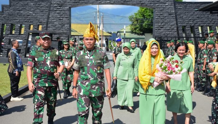 Pangdam Merdeka Sambangi Korem 132/Tadulako
