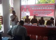 Banjir Jadi Masalah Skala Prioritas di Musrembang, Rachman Kodu :Kalau Bisa Kita Buat Mahawu Tidak Banjir Lagi