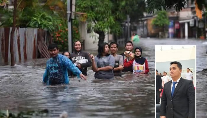 Curah Hujan Tinggi Disertai Badai, Billy Kaeng Minta Masyarakat kota Manado untuk Berhati-hati