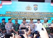 Polri All-Out Tangani Krisis Sumatera: Wakapolri Lepas Bantuan Kemanusiaan Polda Lampung