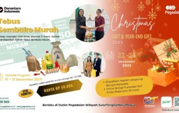 Pegadaian Kanwil V Hadirkan Program “Golden December-Season of Sharing” 2025