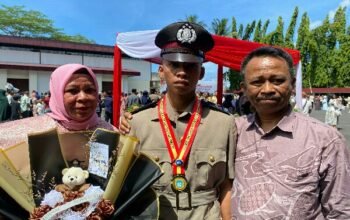 Raih Predikat Siswa Trengginas, Anak Pedagang asal Kotamobagu Dilantik menjadi Anggota Polri 