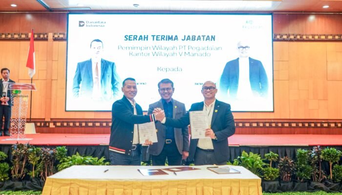 Maksum Resmi Jabat Pemimpin Wilayah Pegadaian V Manado