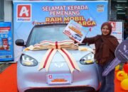 Belanja di Alfamidi Julfianti Dapat Mobil Listrik Wuling Binguo