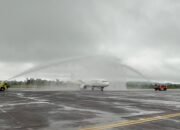 TransNusa Terbang Perdana Taipei–Manado, 137 Turis Taiwan Tiba di Sulut