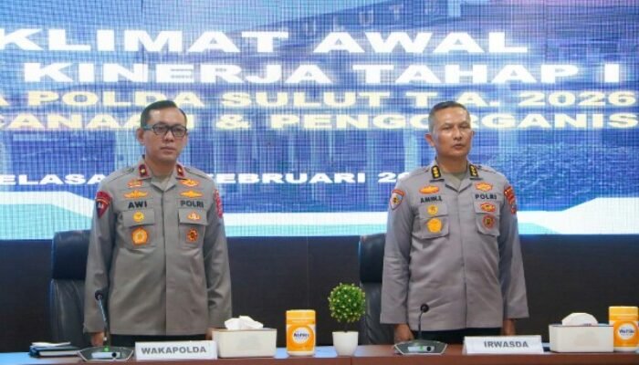 Wakapolda Sulut Pimpin Taklimat Awal Audit Kinerja Itwasda Tahap I Tahun 2026