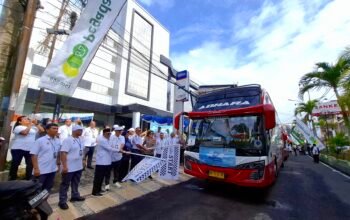 Pegadaian Manado Berangkatkan Ratusan Peserta Mudik Gratis ke Gorontalo
