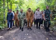 Pangdam Merdeka Tinjau Progres TMMD ke-128 di Mitra