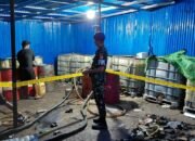 Gudang Solar Subsidi Ilegal di Minut Digerebek, 4,7 Ton BBM Disita