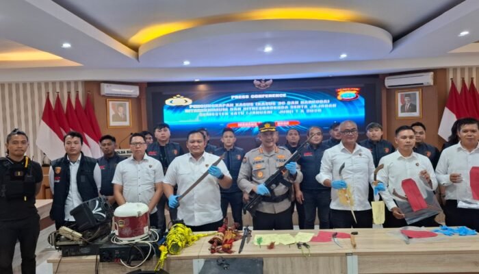 Polda Sulut Selesaikan 607 dari 1.335 Kasus Kejahatan pada Semester I