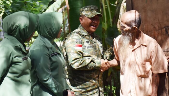 Sambut HUT ke-68, Kodam XIII/Merdeka Gelar Anjangsana
