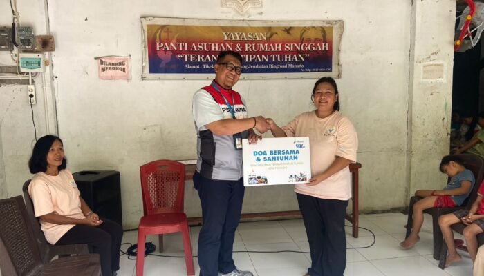 Pertamina Tebar Semangat Kebersamaan Melalui Pertamina Berkah di Bitung