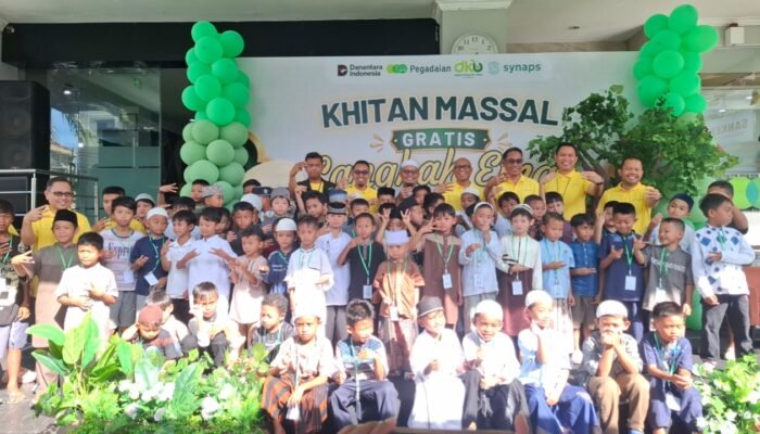 Pegadaian Gelar Khitan Massal 145 Anak di Manado, Maksum: Jadi Kenangan Seumur Hidup