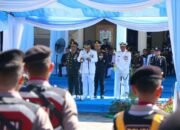 Kapolda Sulut Bersama Forkopimda Dampingi Gubernur Pimpin Upacara Hari Bhayangkara ke-80 di Mako Polda 