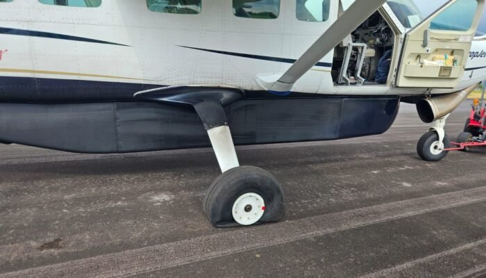 Ini Kronologi Pesawat Susi Air Alami Pecah Ban Saat Mendarat