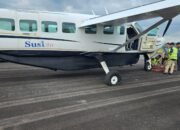 Pesawat Susi Air Alami Pecah Ban Saat Mendarat, Bandara Sam Ratulangi Sempat Ditutup