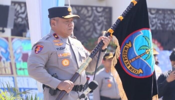 Pataka Polda Sulut Diserahkan ke Brigjen Pol Yudo Hermanto, Tanda Estafet Kepemimpinan
