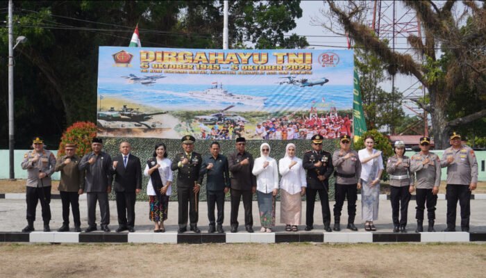 HUT ke-81 TNI, Kodim Bolmong Tegaskan Komitmen Jaga Kepercayaan Rakyat