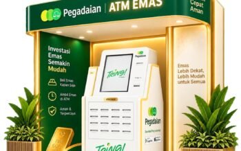 Pegadaian Hadirkan Pengalaman Baru Transaksi Emas Melalui ATM di Momen Satu Tahun Tring